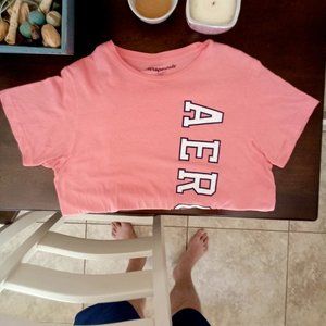 Aeropostale coral labeled tshirt